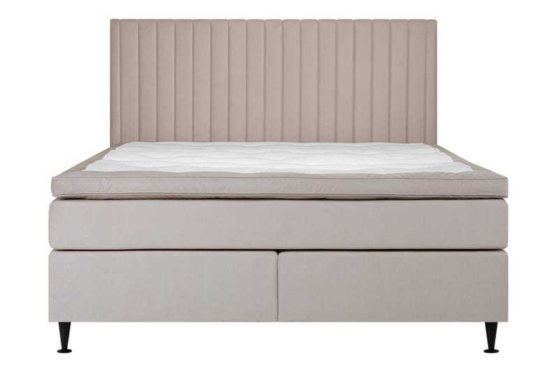 Lysekil Sengepakke Kontinentalseng 140x200 - Beige - Møbler - Senger - Komplett sengepakke