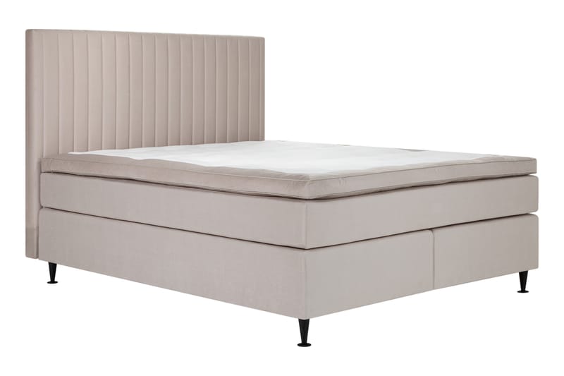 Lysekil Sengepakke Kontinentalseng 140x200 - Beige - Møbler - Senger - Komplett sengepakke