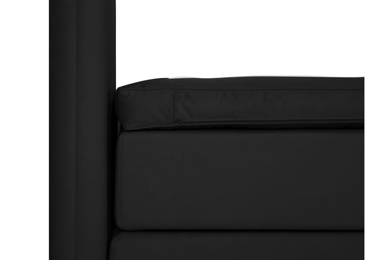 Lysekil Sengepakke Kontinentalseng 140x200 cm Fast - Mørkegrå - Komplett sengepakke - Kontinentalsenger