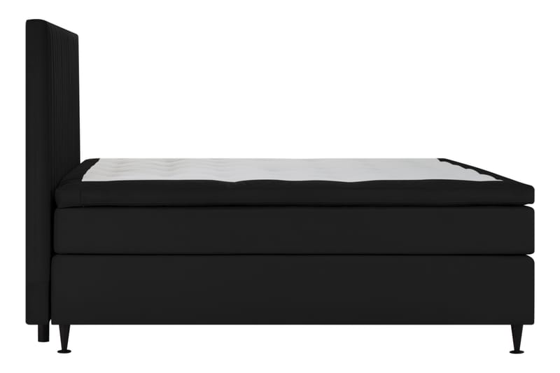 Lysekil Sengepakke Kontinentalseng 160x200 - Mørkegrå - Komplett sengepakke - Kontinentalsenger