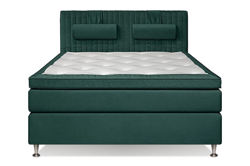 MEGA Kontinentalseng 160x200, Grønn