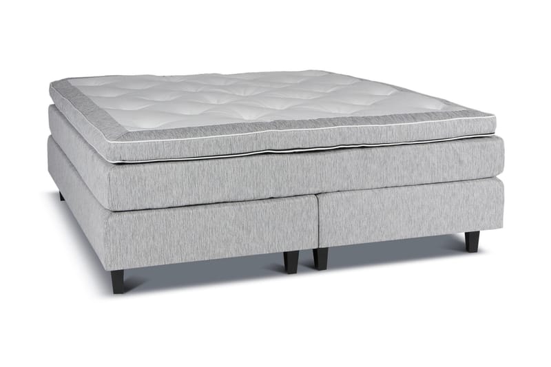 Mei Kontinentalseng 180x200 - Lysegrå - Møbler - Senger - Kontinentalsenger