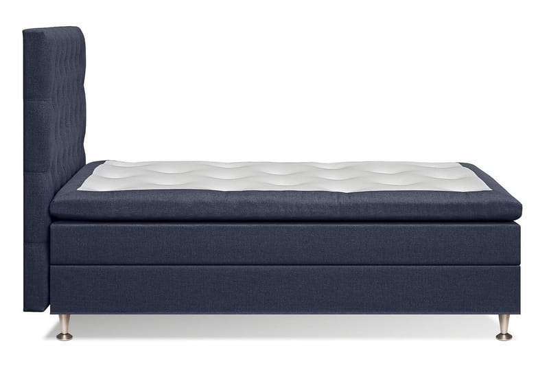 Meja Kontinentalseng 120x200 - Mørkeblå - Komplett sengepakke - Kontinentalsenger