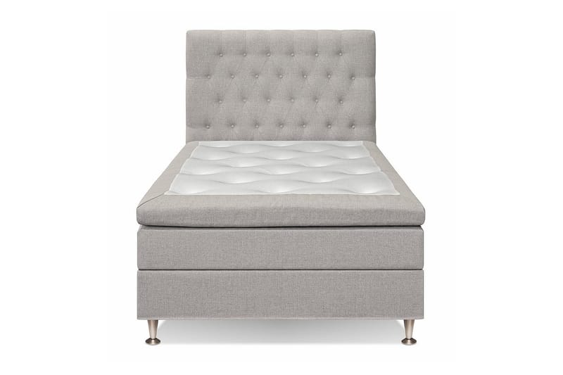 Meja Kontinentalseng 120x200 Polyeter - Beige - Møbler - Senger - Komplett sengepakke