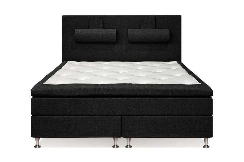 Meja Kontinentalseng 160x200 - Svart - Møbler - Senger - Kontinentalsenger