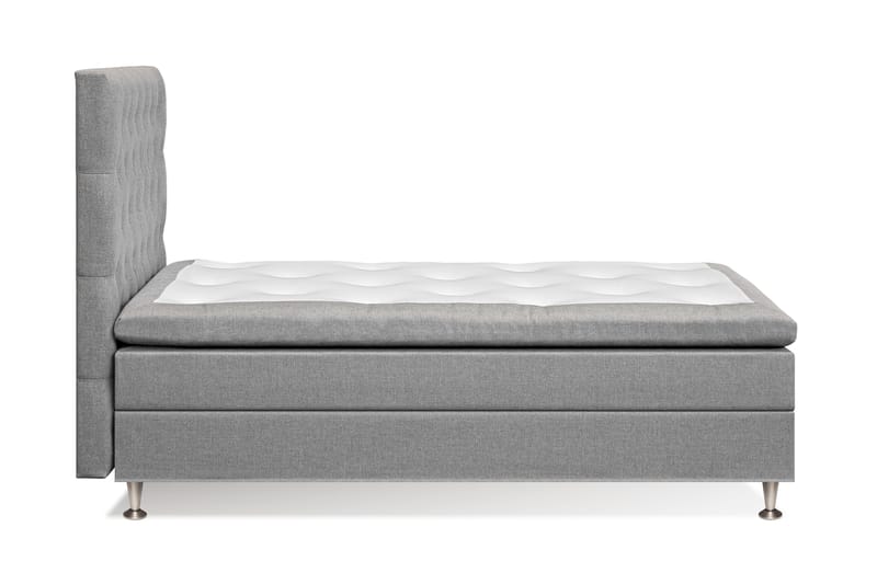 Meja Sengepakke 120x200 - Lysegrå - Komplett sengepakke - Kontinentalsenger