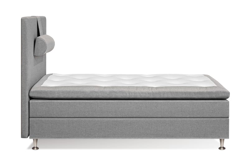 Meja Sengepakke 140x200 - Lysegrå med nakkepute - Komplett sengepakke - Kontinentalsenger - Dobbeltsenger