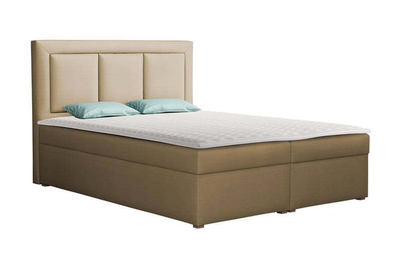 Moden Kontinentalseng 140x215 cm - Beige - Møbler - Senger - Kontinentalsenger