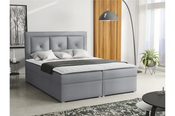 Moden Kontinentalseng 140x215 cm - Grå - Møbler - Senger - Kontinentalsenger