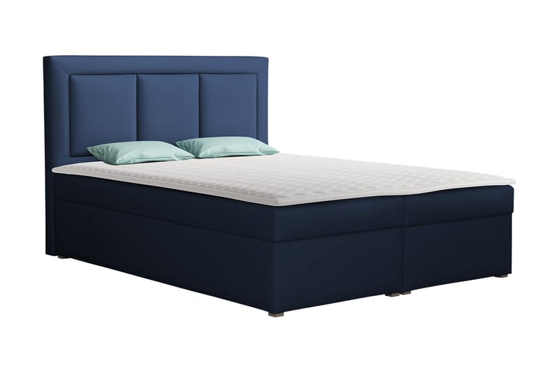 Moden Kontinentalseng 160x215 cm - Blå - Møbler - Senger - Kontinentalsenger