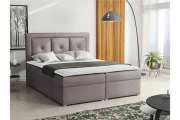 Moden Kontinentalseng 160x215 cm - Grå - Møbler - Senger - Kontinentalsenger