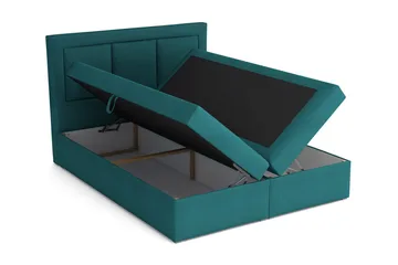 Moden Kontinentalseng 180x215 cm - Svart - Møbler - Senger - Kontinentalsenger