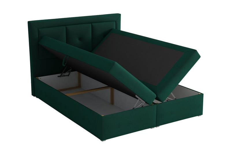 Moden Kontinentalseng 180x215 cm - Svart - Møbler - Senger - Kontinentalsenger