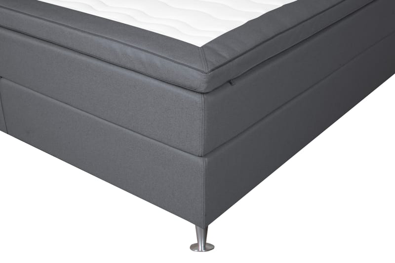 Möllosund Komplett Sängpaket Medium/Fast 180x200 - Lysegrå - Møbler - Senger - Komplett sengepakke