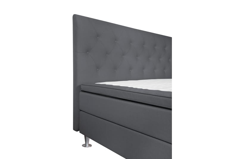 Möllosund Komplett Sängpaket Medium/Fast 180x200 - Lysegrå - Møbler - Senger - Komplett sengepakke