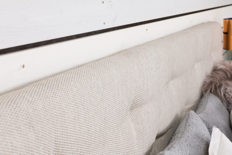 Nice Deluxe Komplett Sengepakke 160x200 - Beige - Møbler - Senger - Komplett sengepakke