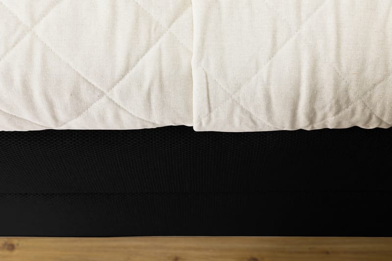 Nice Deluxe Komplett Sengepakke 160x200 - Svart - Møbler - Senger - Komplett sengepakke