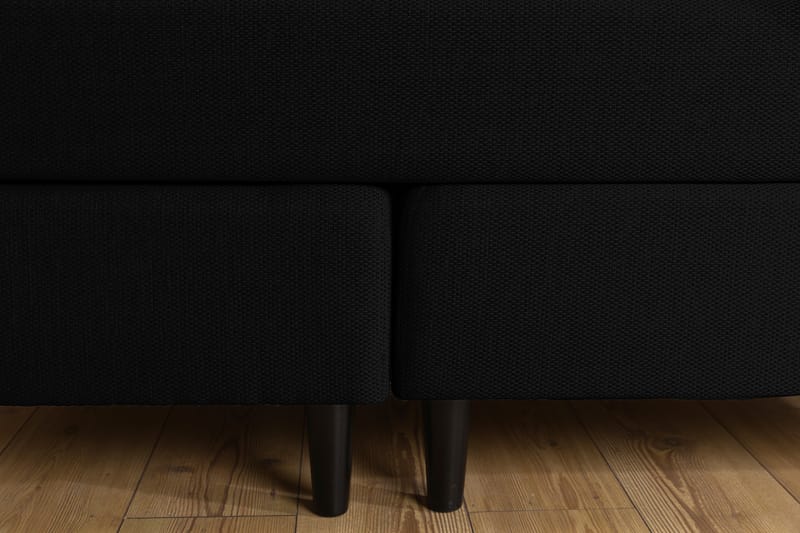 Nice Deluxe Komplett Sengepakke 160x200 - Svart - Møbler - Senger - Komplett sengepakke