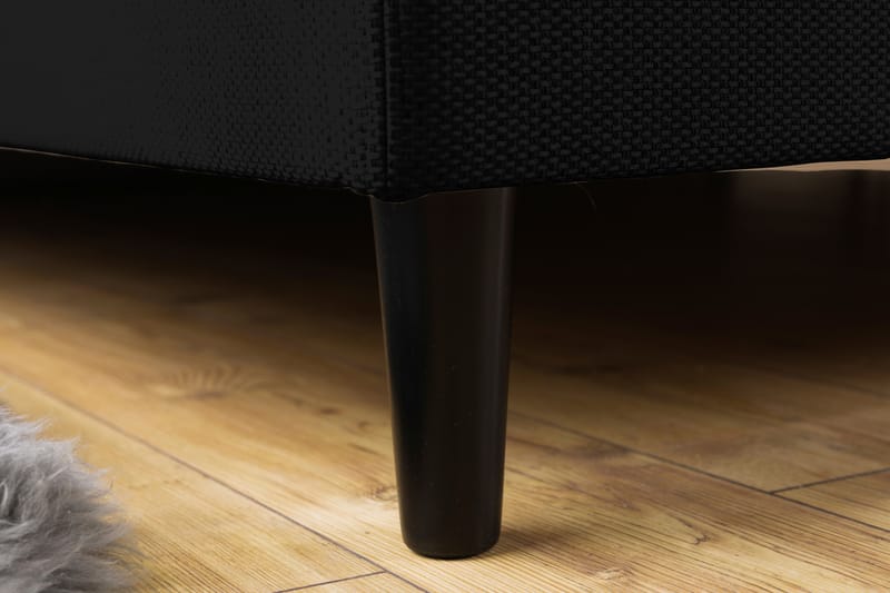 Nice Deluxe Komplett Sengepakke 160x200 - Svart - Møbler - Senger - Komplett sengepakke