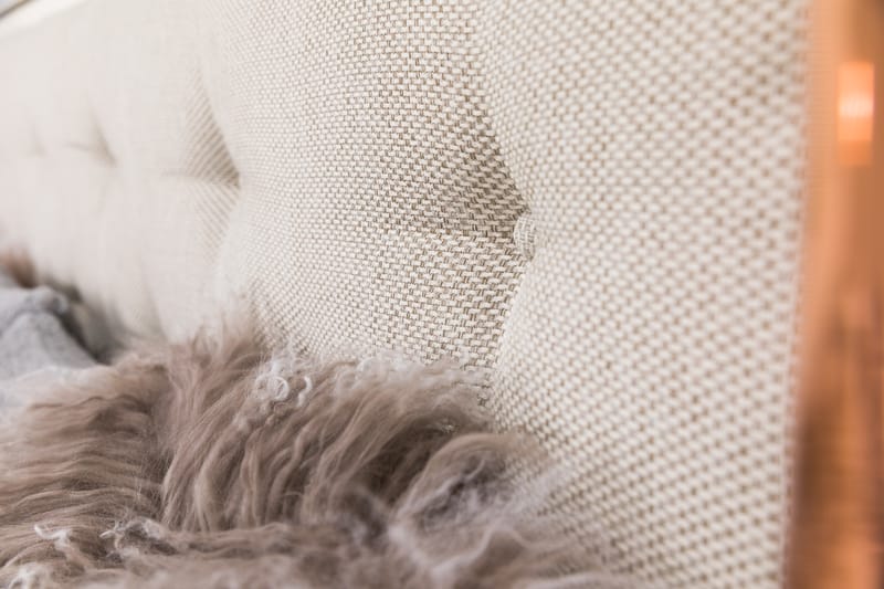 Nice Deluxe Komplett Sengepakke 180x200 - Beige - Møbler - Senger - Komplett sengepakke