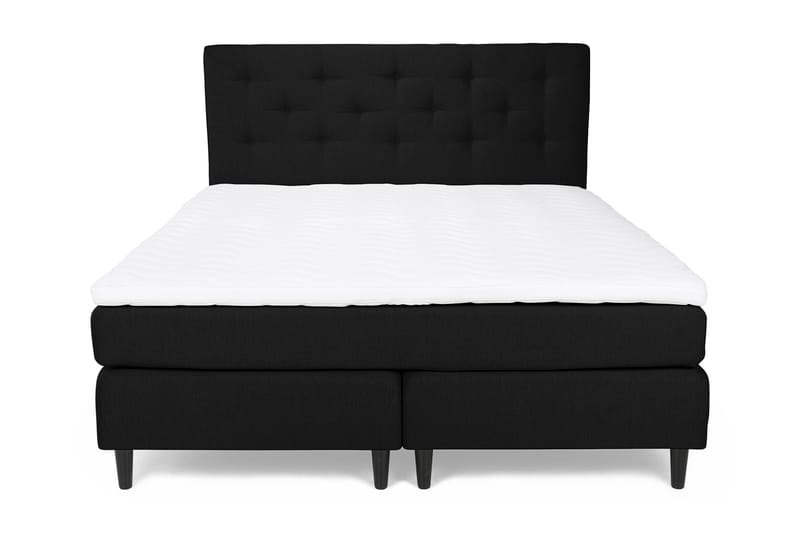 Nice Deluxe Kontinentalseng 160x200 - Svart - Møbler - Senger - Kontinentalsenger