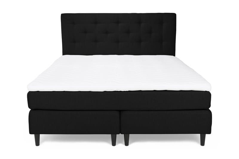 Nice Deluxe Kontinentalseng 160x200, Svart