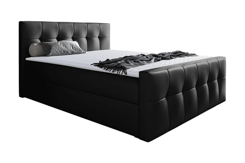 Norrbacksjö Kontinentalseng 180x200 cm - Svart - Møbler - Senger - Kontinentalsenger