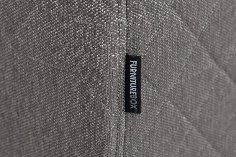 NOTTE 120 Kontinentalseng Grå - Grå - Møbler - Senger - Kontinentalsenger