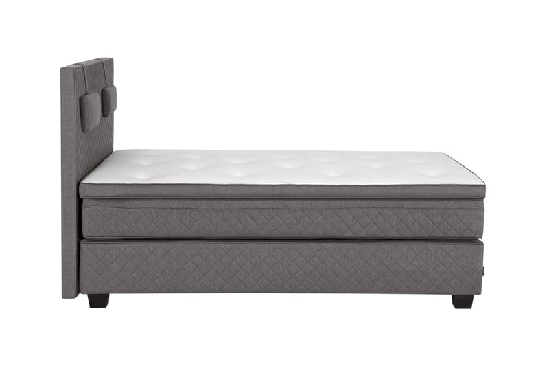 NOTTE 140 Kontinentalseng Grå - Møbler - Senger - Kontinentalsenger