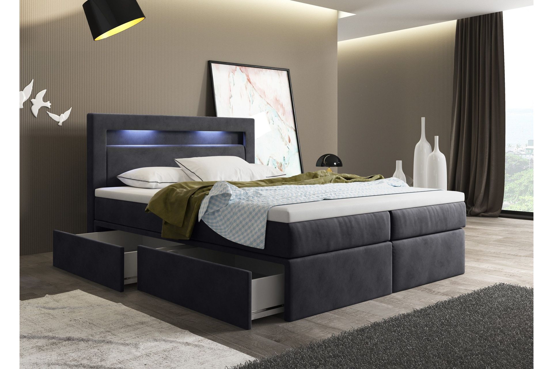 Oscar Sengepakke 140x200cm -