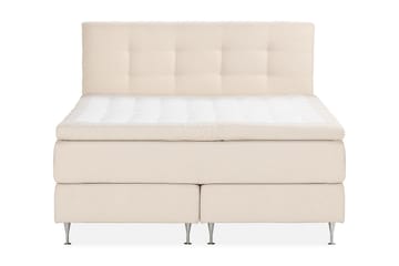Oslo Lyx Komplett Sengpakke Boucle Knappegavl 160x200 cm