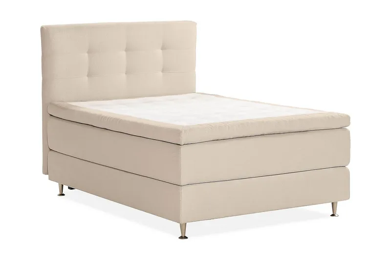 Oslo Lyx Kontinentalseng 120x200 cm - Beige - Møbler - Senger - Kontinentalsenger