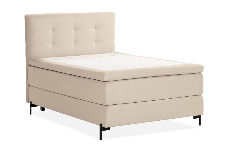 Oslo Lyx Kontinentalseng 140x200 cm - Beige - Møbler - Senger - Komplett sengepakke