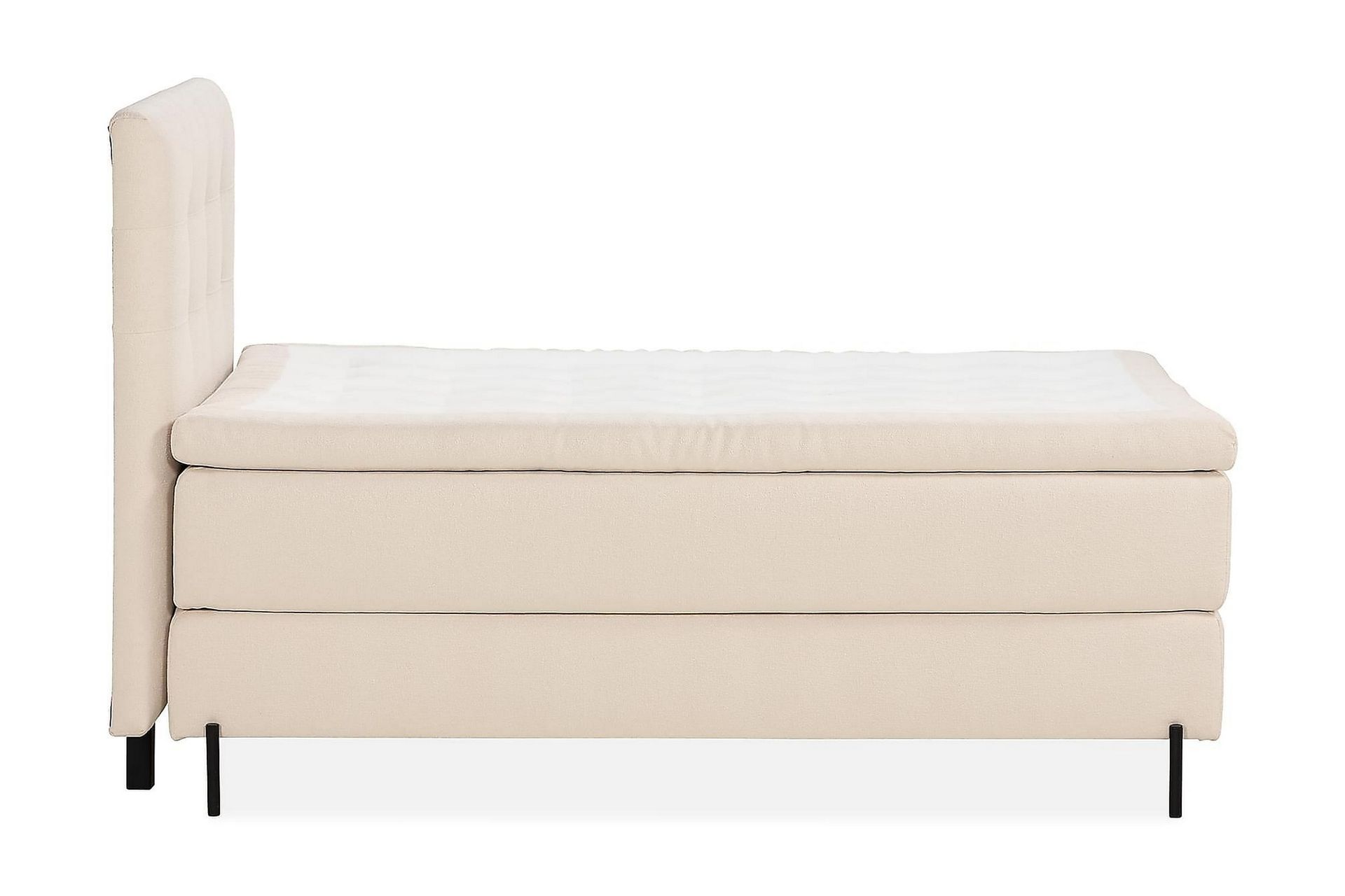 Oslo Lyx Kontinentalseng 140x200 cm - Lysebeige - Møbler - Senger - Komplett sengepakke