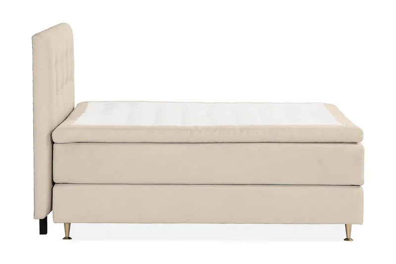 Oslo Lyx Kontinentalseng 160x200 cm - Beige - Møbler - Senger - Kontinentalsenger