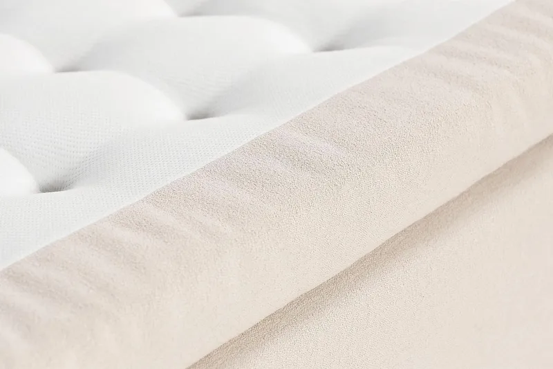 Oslo Lyx Kontinentalseng 160x200 cm - Lysebeige - Møbler - Senger - Kontinentalsenger