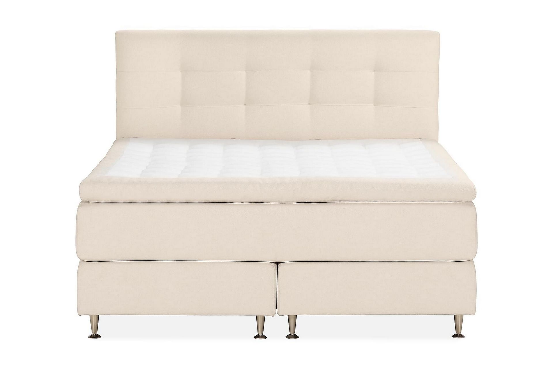 Oslo Lyx Kontinentalseng 180x200 cm - Lysebeige - Møbler - Senger - Komplett sengepakke