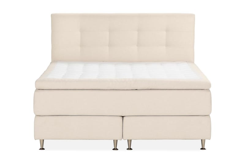 Oslo Lyx Kontinentalseng 180x200 cm - Lysebeige - Møbler - Senger - Komplett sengepakke