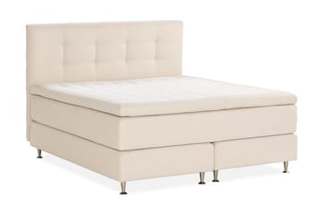 Oslo Lyx Kontinentalseng 180x200 cm - Lysebeige - Møbler - Senger - Komplett sengepakke
