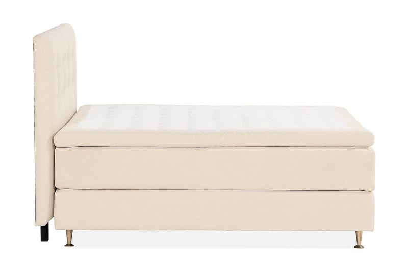 Oslo Lyx Kontinentalseng 180x200 cm - Lysebeige - Møbler - Senger - Komplett sengepakke