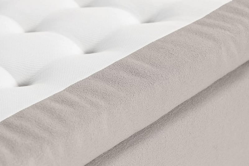 Oslo Lyx Kontinentalseng Boucle 120x200 - Grå - Møbler - Senger - Kontinentalsenger