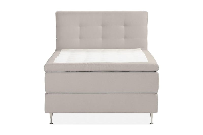 Oslo Lyx Kontinentalseng Boucle 120x200 - Grå - Møbler - Senger - Kontinentalsenger