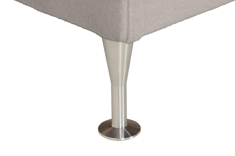 Oslo Lyx Kontinentalseng Boucle 120x200 - Grå - Møbler - Senger - Kontinentalsenger