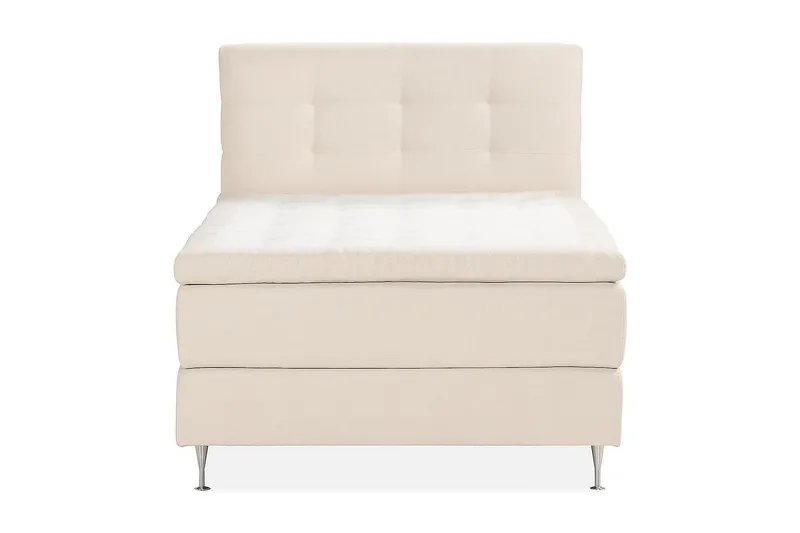 Oslo Lyx Kontinentalseng Boucle 120x200 - Lysebeige - Møbler - Senger - Kontinentalsenger