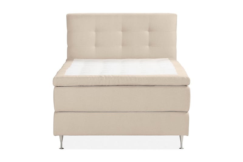 Oslo Lyx Kontinentalseng Boucle 140x200 - Beige - Møbler - Senger - Kontinentalsenger