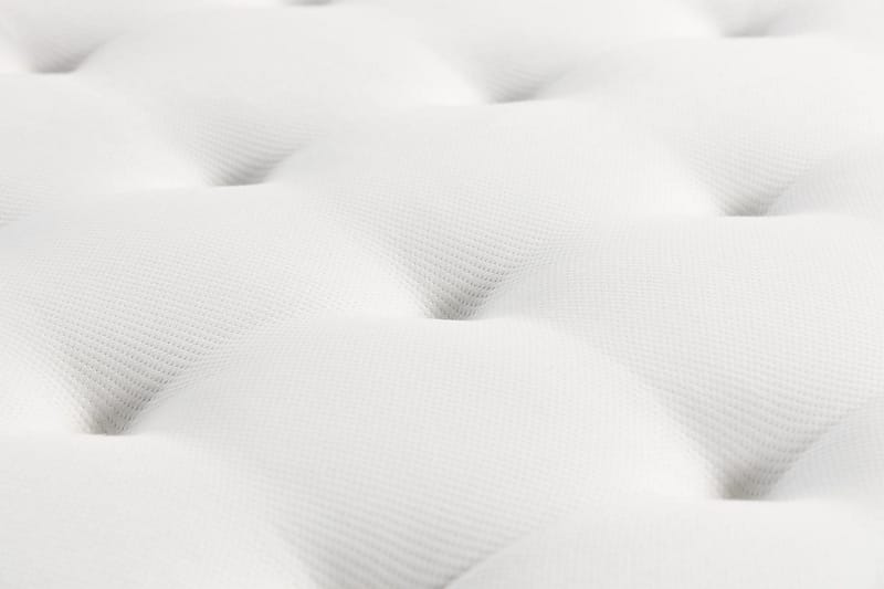 Oslo Lyx Sengepakke Boucle 120x200 Knappad Gavl - Lysebeige - Møbler - Senger - Kontinentalsenger