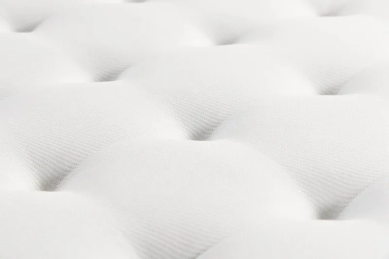 Oslo Lyx Sengepakke Boucle 140x200 Dypheftende Gavl - Beige - Møbler - Senger - Kontinentalsenger