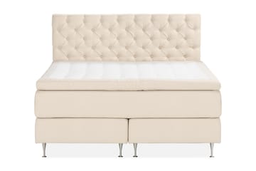 Oslo Lyx Sengepakke Boucle 180x200 Dypheftende Gavl