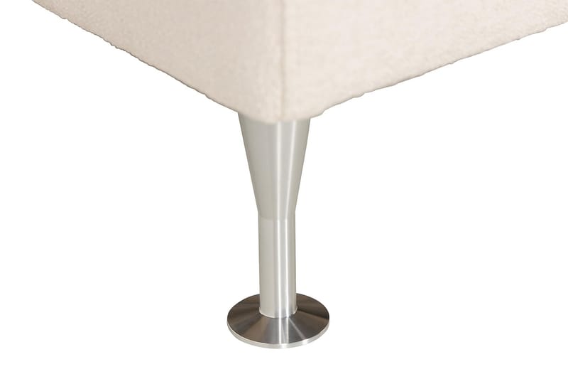 Oslo Lyx Sengepakke Boucle 180x200 Dypheftende Gavl - Lysebeige - Møbler - Senger - Kontinentalsenger