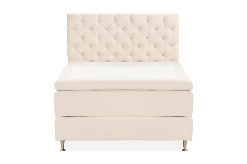 Oslo Lyx Sengepakke Kontinentalseng 120x200 cm, Lysebeige